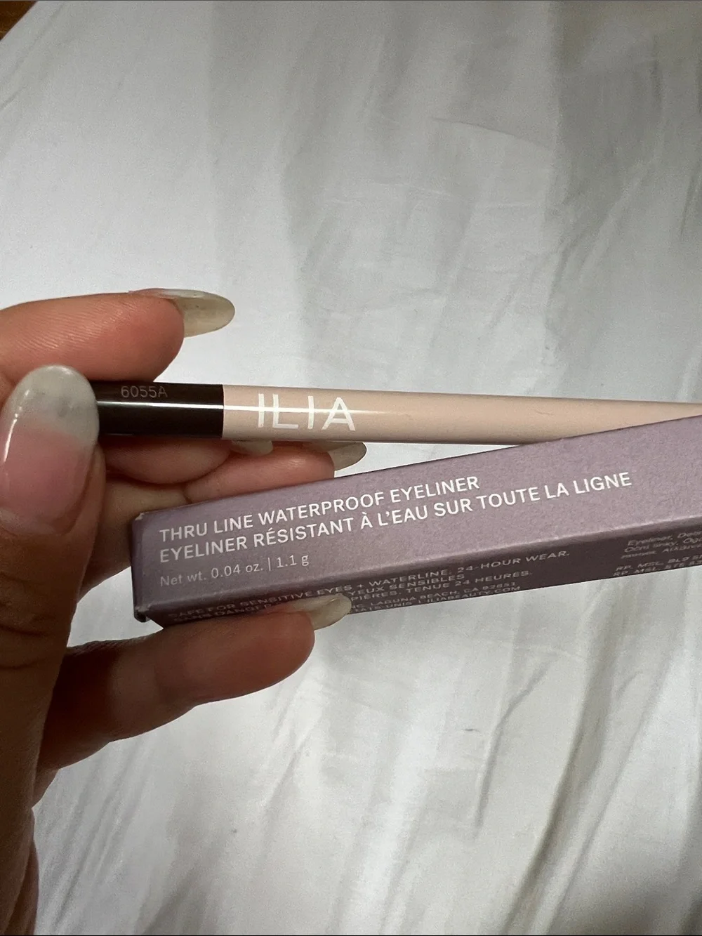 ILIA Thru Line Waterproof Eyeliner Pencil – Serif (Brown) NEW